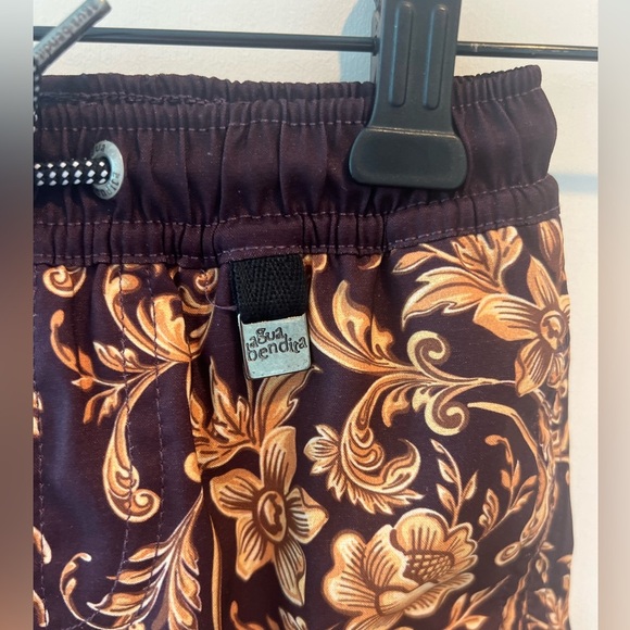 AGUA BENDITA BOYS SWIM SHORTS NICK EVERGREEN NWT - Picture 4 of 16